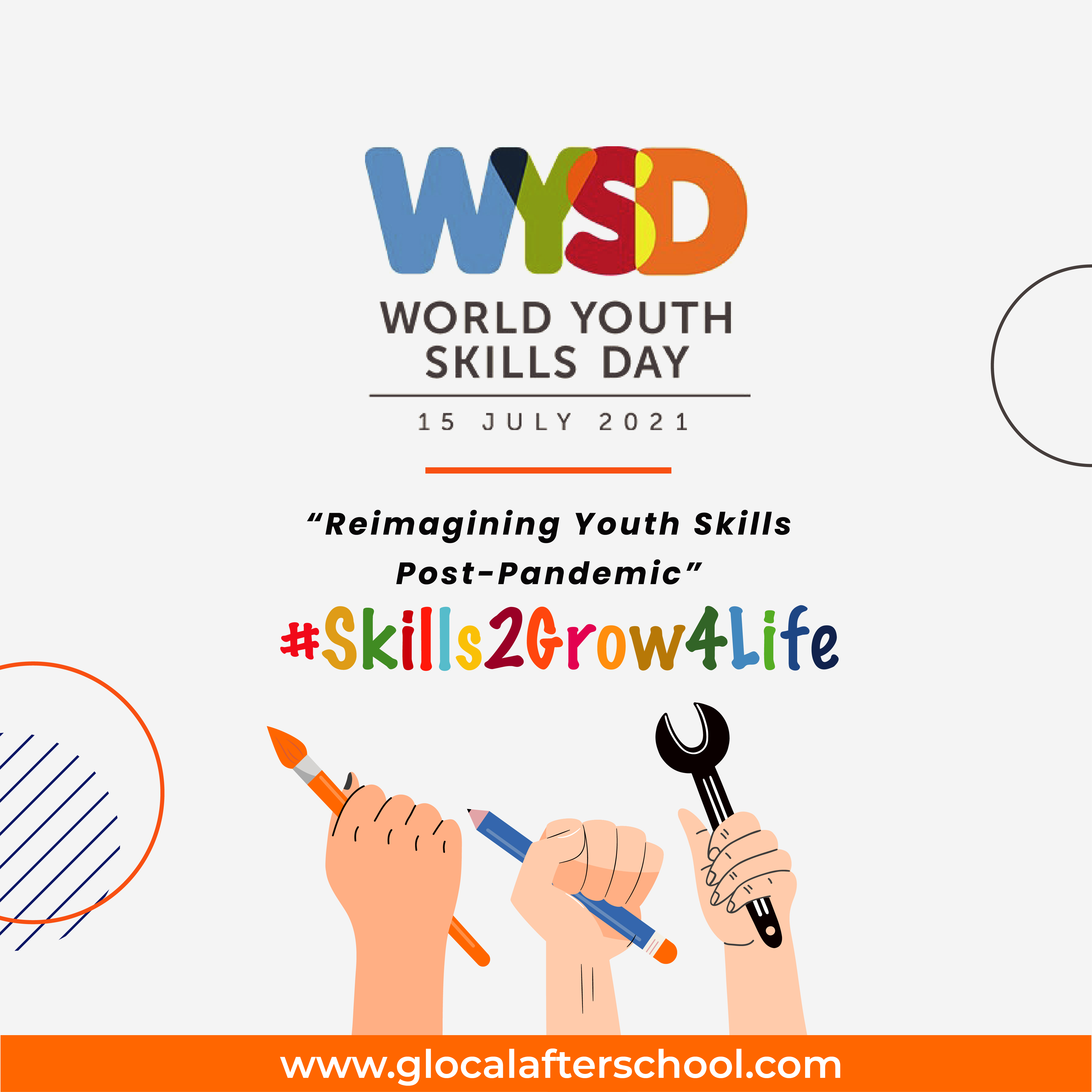 Skills For All - Let’s Celebrate World Youth Skills Day 2021!